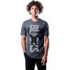 imageUltra Game NBA Mens Ultra Game NBA Mens Upright Logo Short Sleeve Tee ShirtHeather Charcoal