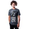 imageUltra Game NBA Mens Ultra Game NBA Mens Upright Logo Short Sleeve Tee ShirtHeather Charcoal