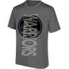 imageUltra Game NBA Mens Ultra Game NBA Mens Upright Logo Short Sleeve Tee ShirtHeather Charcoal