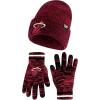 imageUltra Game NBA Official Boys Super Soft Winter Beanie Knit Hat with Extra Warm Touch Screen GlovesTeam Color