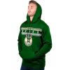 imageUltra Game NBA Official Mens Super Soft Midtown Hoodie Pullover Sweatshirt  Unisex Milwaukee Bucks Team Color Large