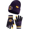 imageUltra Game NBA Official Mens Super Soft Winter Beanie Knit Hat with Extra Warm Touch Screen GlovesTeam Color
