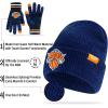 imageUltra Game NBA Official Mens Super Soft Winter Beanie Knit Hat with Extra Warm Touch Screen GlovesTeam Color