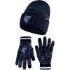 imageUltra Game NBA Official Mens Super Soft Winter Beanie Knit Hat with Extra Warm Touch Screen GlovesTeam Color