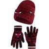 imageUltra Game NBA Official Mens Super Soft Winter Beanie Knit Hat with Extra Warm Touch Screen GlovesTeam Color
