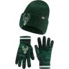 imageUltra Game NBA Official Mens Super Soft Winter Beanie Knit Hat with Extra Warm Touch Screen GlovesTeam Color