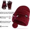 imageUltra Game NBA Official Mens Super Soft Winter Beanie Knit Hat with Extra Warm Touch Screen GlovesTeam Color