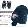 imageUltra Game NBA Official Mens Super Soft Winter Beanie Knit Hat with Extra Warm Touch Screen GlovesTeam Color