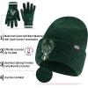 imageUltra Game NBA Official Mens Super Soft Winter Beanie Knit Hat with Extra Warm Touch Screen GlovesTeam Color
