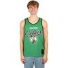 imageUltra Game NBA Official Mens Tank Top Mesh Sleeveless Muscle TShirt  Unisex Boston Celtics Team Color Large