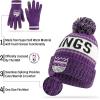 imageUltra Game NBA UnisexAdult Super Soft Winter Beanie Knit HatTeam Color