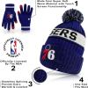 imageUltra Game NBA UnisexAdult Super Soft Winter Beanie Knit HatTeam Color