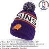 imageUltra Game NBA UnisexAdult Super Soft Winter Beanie Knit HatTeam Color