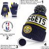 imageUltra Game NBA UnisexAdult Super Soft Winter Beanie Knit HatTeam Color