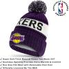 imageUltra Game NBA UnisexAdult Super Soft Winter Beanie Knit HatTeam Color