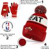 imageUltra Game NBA UnisexAdult Super Soft Winter Beanie Knit HatTeam Color