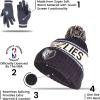 imageUltra Game NBA UnisexAdult Super Soft Winter Beanie Knit HatTeam Color