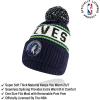 imageUltra Game NBA UnisexAdult Super Soft Winter Beanie Knit HatTeam Color