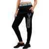 imageUltra Game NBA Womens Jogger Pants Active Basic Fleece SweatpantsBlack