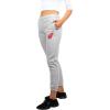 imageUltra Game NBA Womens Jogger Pants Active Logo Fleece SweatpantsHeather Gray 19