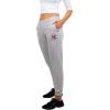 imageUltra Game NBA Womens Jogger Pants Active Logo Fleece SweatpantsHeather Gray 19