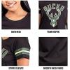 imageUltra Game NBA Womens NBA Soft Mesh Jersey Tee Shirt WomenBlack