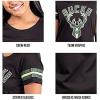 imageUltra Game NBA Womens NBA Soft Mesh Jersey Tee Shirt WomenBlack
