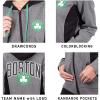 imageUltra Game NBA Womens Standard Full Zip Hoodie Sweatshirt JacketBlack