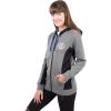 imageUltra Game NBA Womens Standard Full Zip Hoodie Sweatshirt JacketHeather Charcoal 2
