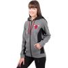 imageUltra Game NBA Womens Standard Full Zip Hoodie Sweatshirt JacketHeather Charcoal 2