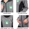 imageUltra Game NBA Womens Standard Full Zip Hoodie Sweatshirt JacketHeather Charcoal 2