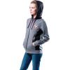 imageUltra Game NBA Womens Standard Full Zip Hoodie Sweatshirt JacketHeather Charcoal