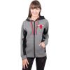 imageUltra Game NBA Womens Standard Full Zip Hoodie Sweatshirt JacketHeather Charcoal