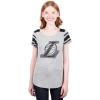 imageUltra Game NBA Womens TShirt Box Out Varsity Stripe Tee Shirt GrayGray