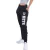 imageUltra Game NBA Womens Women Jogger Pants Active Basic Fleece SweatpantsBlack