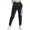 imageUltra Game NBA Womens Women Jogger Pants Active Basic Fleece SweatpantsBlack