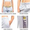 imageUltra Game NBA Womens Women Jogger Pants Active Basic Fleece SweatpantsHeather Gray
