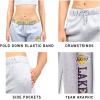 imageUltra Game NBA Womens Women Jogger Pants Active Basic Fleece SweatpantsHeather Gray