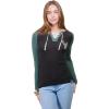 imageUltra Game NBA Womens Womens Super Soft Long Sleeve Laceup ShirtBlack