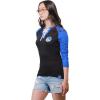 imageUltra Game NBA Womens Womens Super Soft Long Sleeve Laceup ShirtBlack