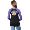 imageUltra Game NBA Womens Womens Super Soft Long Sleeve Laceup ShirtBlack
