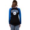 imageUltra Game NBA Womens Womens Super Soft Long Sleeve Laceup ShirtBlack