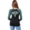 imageUltra Game NBA Womens Womens Super Soft Long Sleeve Laceup ShirtBlack