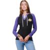 imageUltra Game NBA Womens Womens Super Soft Long Sleeve Laceup ShirtBlack