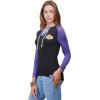 imageUltra Game NBA Womens Womens Super Soft Long Sleeve Laceup ShirtBlack