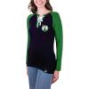 imageUltra Game NBA Womens Womens Super Soft Long Sleeve Laceup ShirtBlack