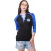 imageUltra Game NBA Womens Womens Super Soft Long Sleeve Laceup ShirtBlack