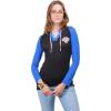 imageUltra Game NBA Womens Womens Super Soft Long Sleeve Laceup ShirtBlack