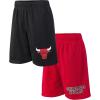 imageUltra Game NBA boys Nba Official Boys Super Soft 2 Pack Tbasketabll Shorts SetAssorted