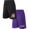 imageUltra Game NBA boys Nba Official Boys Super Soft 2 Pack Tbasketabll Shorts SetAssorted